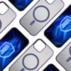 Etui 3MK Frosty MagCase do Apple iPhone 12 Pro Max Fioletowy Etui z powerbankiem Nie