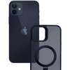 Etui 3MK Smoke Case Mag & Stand do Apple iPhone 12/12 Pro Czarny Seria telefonu iPhone