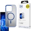 Etui 3MK Frosty MagCase do Apple iPhone 15 Pro Niebieski Seria telefonu iPhone