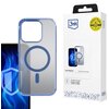 Etui 3MK Frosty MagCase do Apple iPhone 16 Pro Max Niebieski Etui z powerbankiem Nie