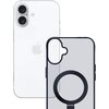Etui 3MK Smoke Case Mag & Stand do Apple iPhone 16 Plus Czarny Seria telefonu iPhone