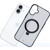 Etui 3MK Smoke Case Mag & Stand do Apple iPhone 16 Plus Czarny Model telefonu iPhone 16 Plus