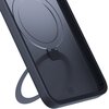 Etui 3MK Smoke Case Mag & Stand do Apple iPhone 16 Plus Czarny Gwarancja 12 miesięcy