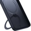 Etui 3MK Smoke Case Mag & Stand do Apple iPhone 16 Pro Czarny Etui wodoszczelne Nie
