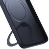 Etui 3MK Smoke Case Mag & Stand do Apple iPhone 15 Pro Czarny Typ Etui magnetyczne