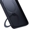 Etui 3MK Smoke Case Mag & Stand do Samsung Galaxy S24 Ultra Czarny Dominujący kolor Czarny