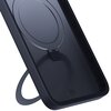 Etui 3MK Smoke Case Mag & Stand do Apple iPhone 15 Pro Max Czarny Seria telefonu iPhone
