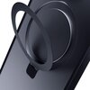 Etui 3MK Smoke Case Mag & Stand do Apple iPhone 15 Pro Max Czarny Model telefonu iPhone 15 Pro Max