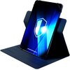 Etui na tablet 3MK Universal Tablet Case 9-11 cali Granatowy Materiał Mikrofibra