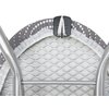 Deska do prasowania VELKEA M10 H016-06PB 110 x 30 cm Stalowy Półka na wyprasowaną bieliznę Nie