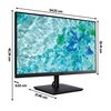 Monitor ACER Vero V247YEbmipxv 23.8" 1920x1080px IPS 100Hz 4 ms [GTG] Przeznaczenie Do domu i biura