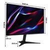 Monitor ACER Nitro VG243YEbii 23.8" 1920x1080px IPS 100Hz 1 ms [VRB] Przeznaczenie Do domu i biura