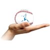 Głośnik mobilny MUSIC ANGEL Piłka do baseball Biały Moc [W] 6