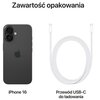 Smartfon APPLE iPhone 16 5G 128GB 6.1" Czarny 5G Tak