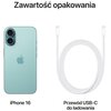 Smartfon APPLE iPhone 16 5G 256GB 6.1" Berylowa zieleń 5G Tak