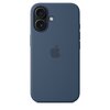 Etui APPLE Silicone Case MagSafe do iPhone 16 Denim Dominujący kolor Denim