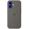 Etui APPLE Silicone Case MagSafe do iPhone 16 Górska szarość