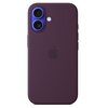 Etui APPLE Silicone Case MagSafe do iPhone 16 Dojrzała śliwka