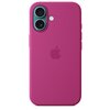 Etui APPLE Silicone Case MagSafe do iPhone 16 Żywy róż Seria telefonu iPhone