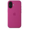 Etui APPLE Silicone Case MagSafe do iPhone 16 Żywy róż Dominujący kolor Żywy róż