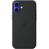 Etui APPLE Silicone Case MagSafe do iPhone 16 Plus Czarny