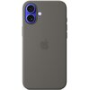 Etui APPLE Silicone Case MagSafe do iPhone 16 Plus Górska szarość