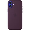 Etui APPLE Silicone Case MagSafe do iPhone 16 Plus Dojrzała śliwka