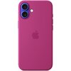 Etui APPLE Silicone Case MagSafe do iPhone 16 Plus Żywy róż