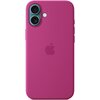 Etui APPLE Silicone Case MagSafe do iPhone 16 Plus Żywy róż Seria telefonu iPhone