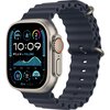 Apple Watch Ultra 2 GPS + Cellular 49mm koperta tytanowa (naturalny) + pasek Ocean (granatowy)