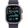 Apple Watch Ultra 2 GPS + Cellular 49mm koperta tytanowa (naturalny) + pasek Ocean (granatowy) Komunikacja 4G (LTE) eSIM