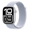 Apple Watch 10 GPS + Cellular 46mm koperta z aluminium (srebrny) + opaska sportowa (błękitny obłok)