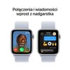 Apple Watch SE 2gen GPS 40mm koperta z aluminium (srebrny) + opaska sportowa (błękitny obłok) 2024 Komunikacja WiFi