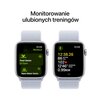 Apple Watch SE 2gen GPS 40mm koperta z aluminium (srebrny) + opaska sportowa (błękitny obłok) 2024 Rozmiar koperty [mm] 40