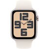 Apple Watch SE 2gen GPS 40mm koperta z aluminium (księżycowa poświata) + pasek sportowy rozmiar S/M (księżycowa poświata) 2024 Komunikacja Bluetooth