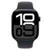 Apple Watch 10 GPS + Cellular 42mm koperta z aluminium (onyks) + pasek sportowy rozmiar S/M (czarny) Komunikacja 4G (LTE) eSIM