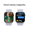Apple Watch 10 GPS 42mm koperta z aluminium (srebrny) + opaska sportowa (błękitny obłok) Wykonanie paska Materiałowy