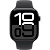 Apple Watch 10 GPS 42mm koperta z aluminium (onyks) + pasek sportowy rozmiar S/M (czarny) Komunikacja Bluetooth