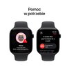Apple Watch 10 GPS 42mm koperta z aluminium (onyks) + pasek sportowy rozmiar S/M (czarny) Rozmiar koperty [mm] 42