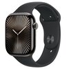 Apple Watch 10 GPS + Cellular 46mm koperta z tytanu (łupek) + pasek sportowy rozmiar M/L (czarny)