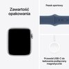 Apple Watch SE 2gen GPS 44mm koperta z aluminium (srebrny) + pasek sportowy rozmiar S/M (denim) 2024 Rodzaj Smartwatch