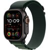 Apple Watch Ultra 2 GPS + Cellular 49mm koperta tytanowa (czarny) + opaska Alpine M (ciemnozielony)