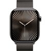Apple Watch 10 GPS + Cellular 46mm koperta z tytanu (łupek) + bransoleta mediolańska rozmiar M/L (łupek) Komunikacja 4G (LTE) eSIM