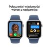 Apple Watch SE 2gen GPS 44mm koperta z aluminium (srebrny) + pasek sportowy rozmiar M/L (denim) 2024 Komunikacja WiFi