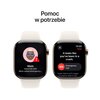 Apple Watch 10 GPS + Cellular 46mm koperta z tytanu (złoty) + pasek sportowy rozmiar S/M (księżycowa poświata) Kompatybilna platforma iOS