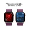 Apple Watch 10 GPS 42mm koperta z aluminium (różowe złoto) + opaska sportowa (dojrzała śliwka) Kompatybilna platforma iOS