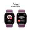 Apple Watch 10 GPS 42mm koperta z aluminium (różowe złoto) + opaska sportowa (dojrzała śliwka) Rozmiar koperty [mm] 42