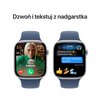 Apple Watch 10 GPS 46mm koperta z aluminium (srebrny) + pasek sportowy rozmiar S/M (denim) Wykonanie paska Guma