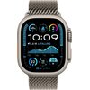 Apple Watch Ultra 2 GPS + Cellular 49mm koperta tytanowa (naturalny) + bransoleta mediolańska z tytanu rozmiar M (naturalny) Komunikacja 4G (LTE) eSIM