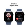 Apple Watch 10 GPS + Cellular 46mm koperta z aluminium (srebrny) + pasek sportowy rozmiar M/L (denim) Kompatybilna platforma iOS